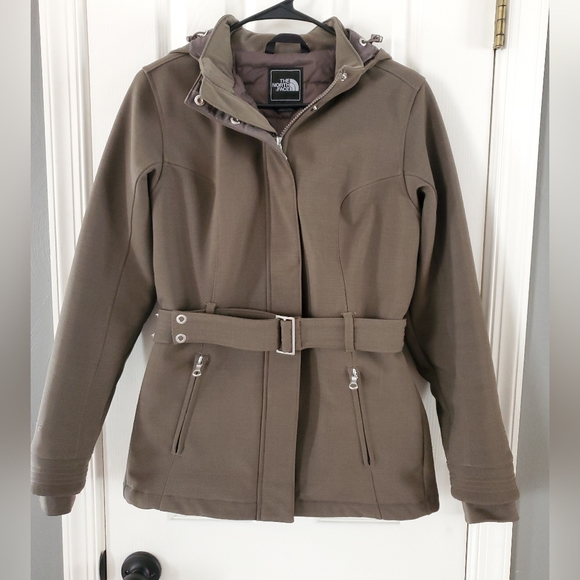 The North Face Jackets & Blazers - ❄️The North Face TNF APEX Primaloft Belted Coat Jacket, Brown. Womens Sz S❄️